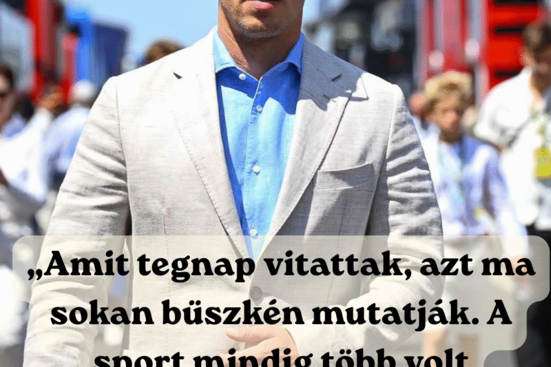 Hungaroring, sport és politika: amikor egy nemzeti siker kérdése politikai vitává válik