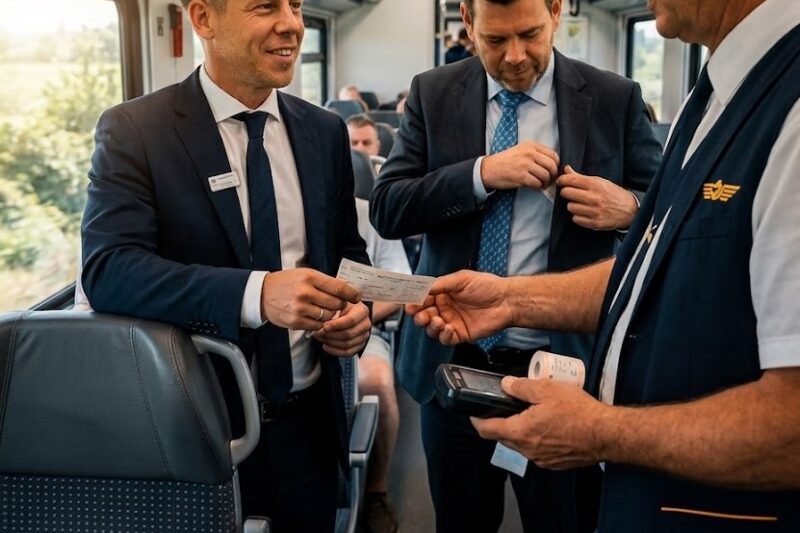 🚆 „Jegyeket, kérem!” – így reagált Magyar Péter és Vitézy Dávid, amikor a kalauz megérkezett a vonaton.