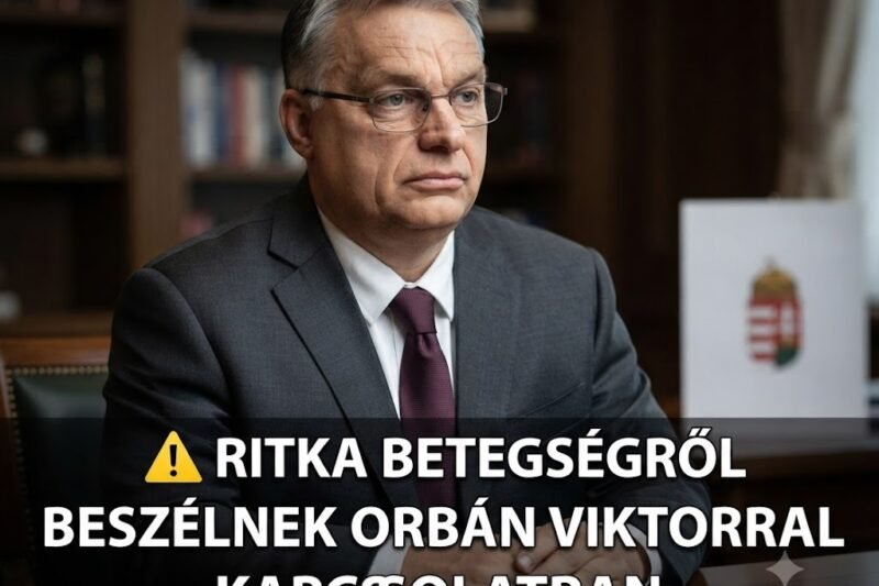 ⚠️ RITKA BETEGSÉGRŐL BESZÉLNEK ORBÁN VIKTORRAL KAPCSOLATBAN