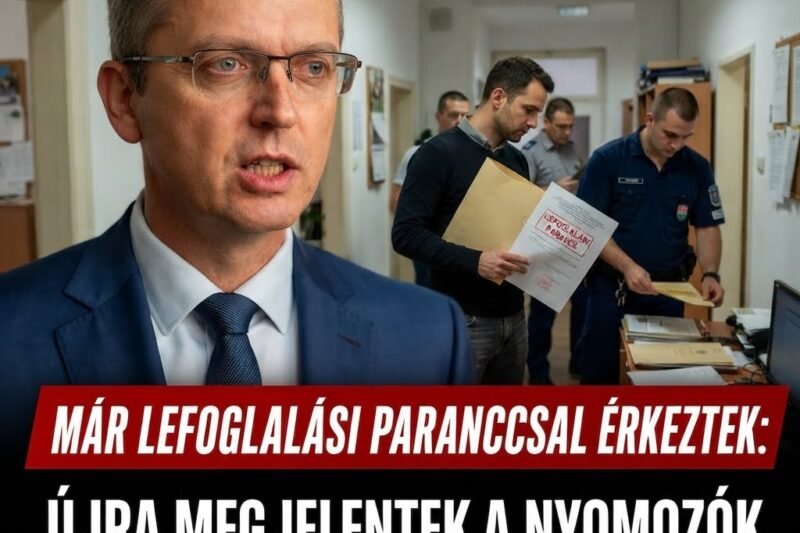 Már lefoglalási paranccsal érkeztek: újra megjelentek a nyomozók a Fidesznél!
