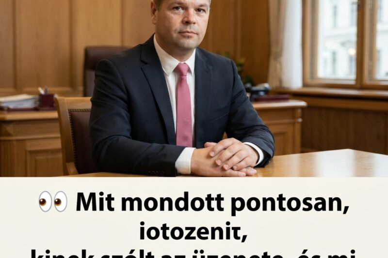 🔥 NÉMETH BALÁZS BRUTÁLIS KIROHANÁSA A PARLAMENTBEN – OLYAT MONDOTT, HOGY MINDENKI CSAK PISLOGOTT!