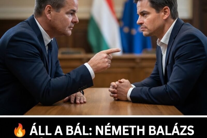 🔥 Áll a bál: Németh Balázs durván kiosztotta Magyar Pétert
