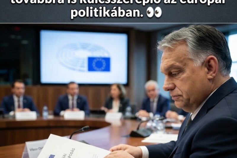 🇪🇺 NYUGATI ÚJSÁGÍRÓ ISMERTE EL: ORBÁN VIKTOR ÚJ FRONTON FOLYTATJA POLITIKAI KÜZDELMÉT EURÓPÁBAN, TOVÁBBRA IS KULCSSZEREPLŐ…