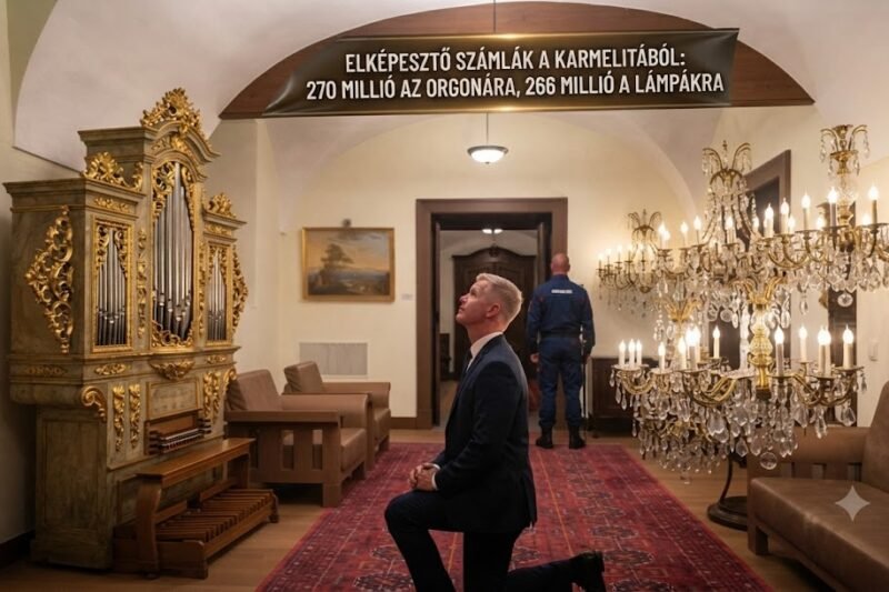 🚨 Elképesztő számlák a Karmelitából: 270 milliót költöttek egy orgonára, 266-ot lámpákra