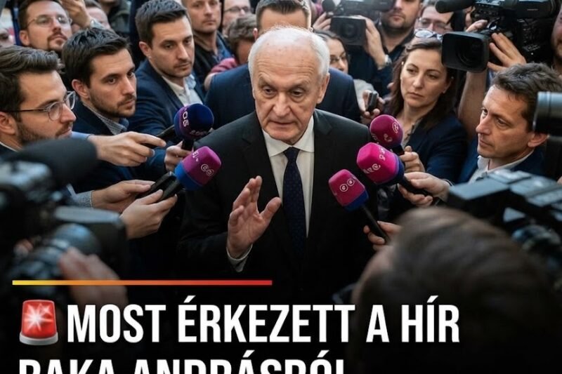 🚨 Most érkezett a hír Baka Andrásról – ezzel máris hatalmas népszerűsége lehet