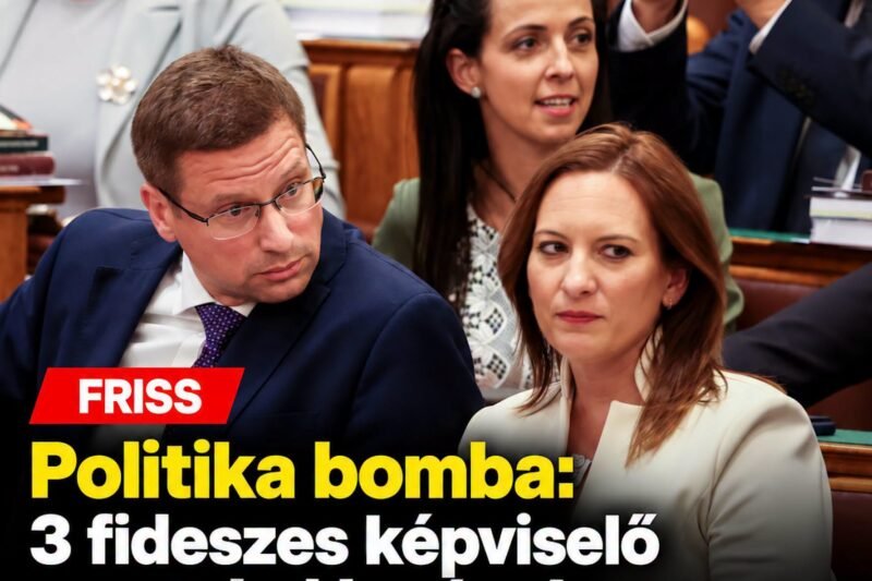 Politika bomba: 3 fideszes képviselő mentelmi jogának felfüggesztését kérte a Központi Kerületi Bíróság !
