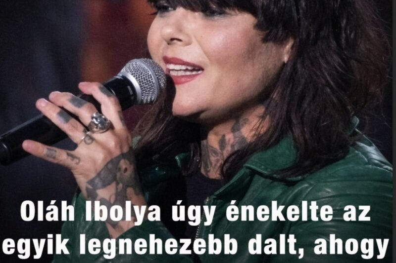 Oláh Ibolya úgy énekelte az egyik legnehezebb dalt, ahogy arra senki sem képes – MindenegybenBlog