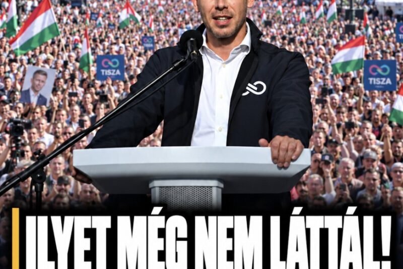 Óriási tömeg fogadta Magyar Pétert Kisvárdán – megtelt a belváros az országjárás újabb állomásán. – MindenegybenBlog