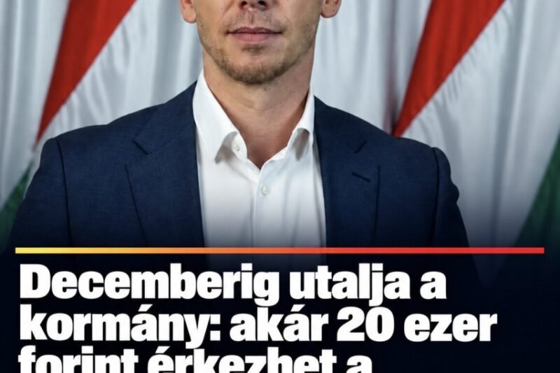 Decemberig utalja a kormány: akár 20 ezer forint érkezhet a bankszámlára – mutatjuk, kik kapják – MindenegybenBlog